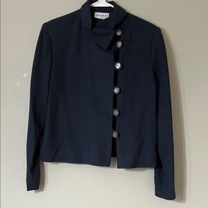 Elegant Navy Women's Blazer